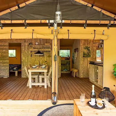 Beautiful Glamping Tent With Pellet Stove